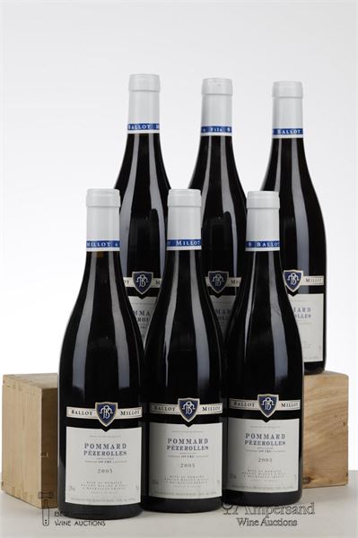 POMMARD PEZEROLLES 2005 - Ballot Millot - 6 Bottles
