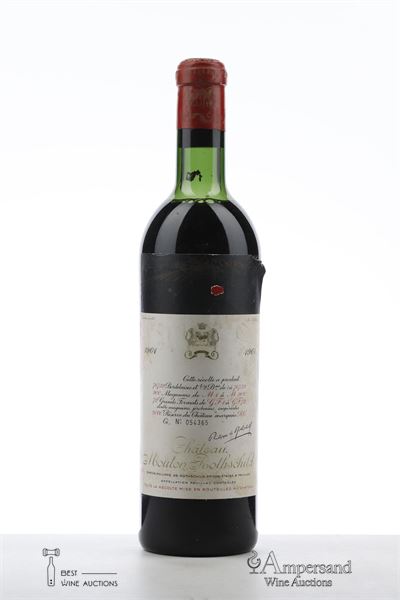 MOUTON ROTHSCHILD 1961 - Mc - 1 Bottle