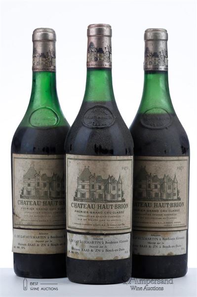 HAUT BRION 1972  - 3 Bottles
