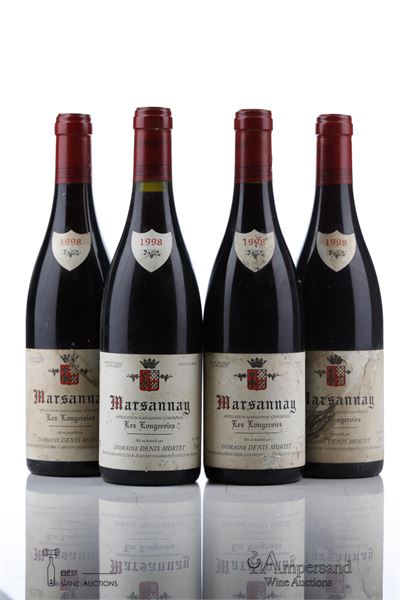 MARSANNAY LES LONGEROIES 1998 - Denis Mortet - 4 Bottles