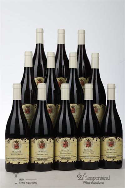 BEAUNE BLANCHES FLEURS 2015 - Mb pour Vignoble International et JB Giraudy - 12 Bottles