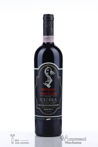 BRUNELLO DI MONTALCINO CASE BASSE RISERVA 1990 - Soldera - 1 Bottle