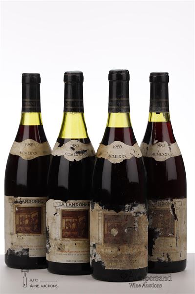 COTE ROTIE LA LANDONNE 1980 - Guigal - 4 Bottles