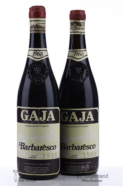 BARBARESCO 1968 - Gaja - 2 Bottles