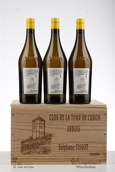 TISSOT CHARDONNAY LE CLOS LA TOUR DE CURON 2018 - Benedicte et Stephane Tissot - 3 Bottles - Owc 6
