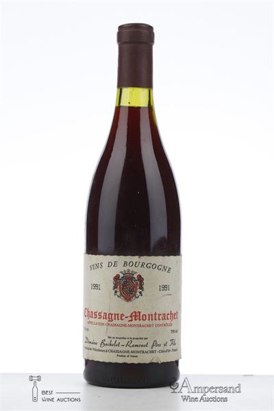 CHASSAGNE MONTRACHET ROUGE 1991 - Bachelet Ramonet - 1 Bottle
