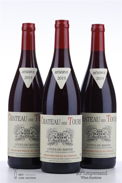 CHATEAU DES TOURS 2019 - Reynaud - 3 Bottles