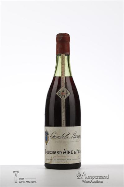 CHAMBOLLE MUSIGNY 1961 - Bouchard Aine - 1 Bottle