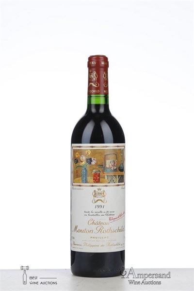 MOUTON ROTHSCHILD 1991 - Mc - 1 Bottle
