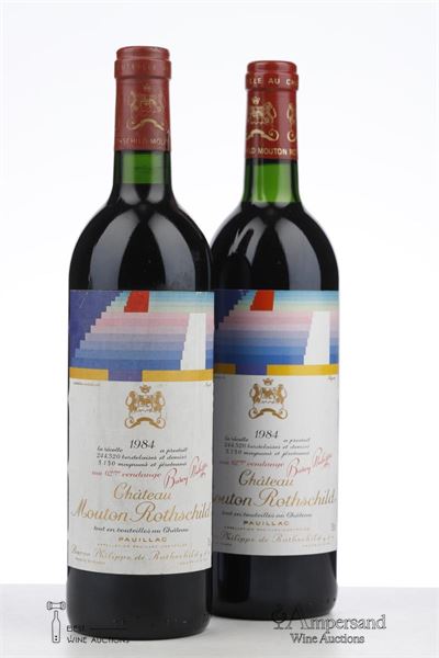 MOUTON ROTHSCHILD 1984 - Mc - 2 Bottles