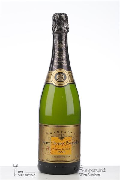 VEUVE CLICQUOT VINTAGE RESERVE 1998 - Veuve Clicquot - 1 Bottle