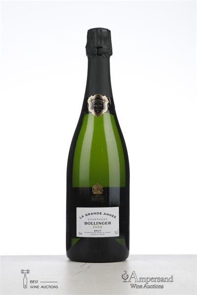 BOLLINGER LA GRANDE ANNEE 2002 - Bollinger - Dégorgé 06/2012 - 1 Bottle