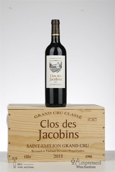 CLOS DES JACOBINS 2015 - Mc - 6 Bottles - Owc 6