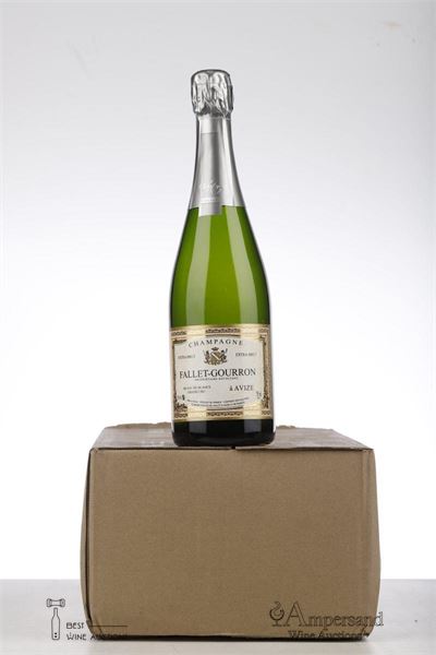 FALLET GOURRON GRAND CRU EXTRA BRUT BLANC DE BLANCS  - Fallet Gourron - 6 Bottles - Oc 6