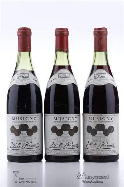 MUSIGNY 1969 - LPF Bocquet - 3 Bottles