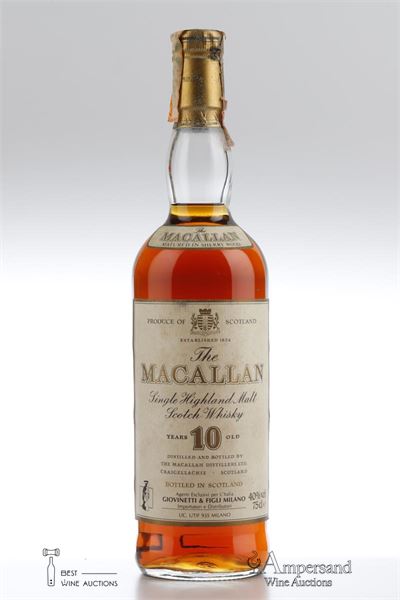 MACALLAN 10 Y  - Giovinetti - Alc 40% - 1 Bottle
