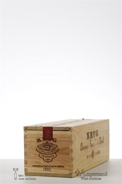 KRUG CLOS DU MESNIL 1986 - Krug - 1 Bottle - Owc 1