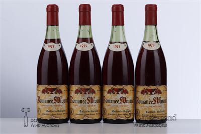 ROMANEE ST VIVANT 1975 - Cathiard Molinier - 4 Bottles