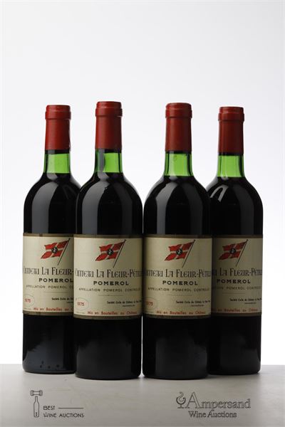 LA FLEUR PETRUS 1975 - Mc - 4 Bottles