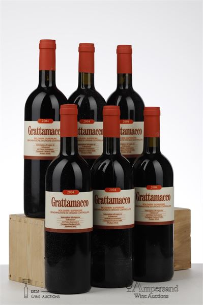 GRATTAMACCO 2004 - Collemassari - 6 Bottles - Owc 6
