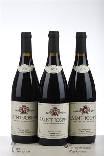 SAINT JOSEPH 2015 - Pierre Gonon - 3 Bottles