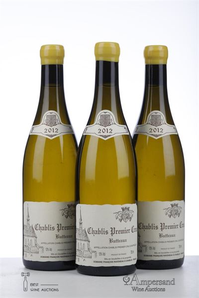 CHABLIS BUTTEAUX 2012 - Raveneau - 3 Bottles