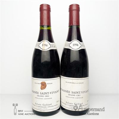 ROMANEE ST VIVANT 1996 - Sylvain Cathiard - 2 Bottles