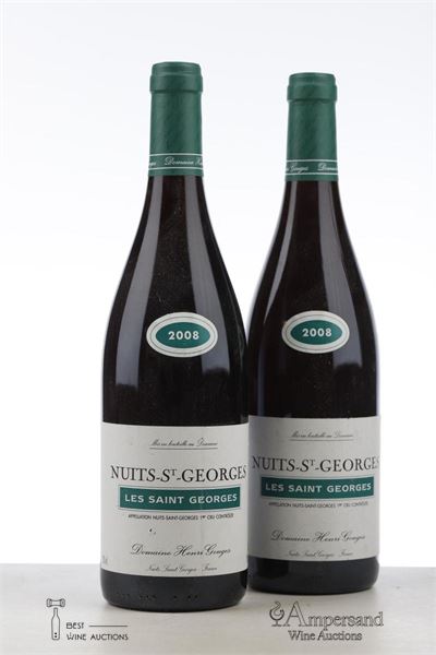 NUITS ST GEORGES LES ST GEORGES 2008 - Henri Gouges - 2 Bottles