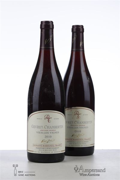 GEVREY CHAMBERTIN VIEILLES VIGNES 2010 - Rossignol Trapet - 2 Bottles