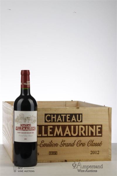 VILLEMAURINE 2012 - Mc - 10 Bottles - Owc 12 - Missing Lid