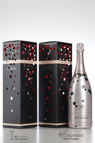 HENRIOT BRUT ROSE CREATION RICHARD FAUGUET 1988 - Henriot - 2 Magnums - Oc 1