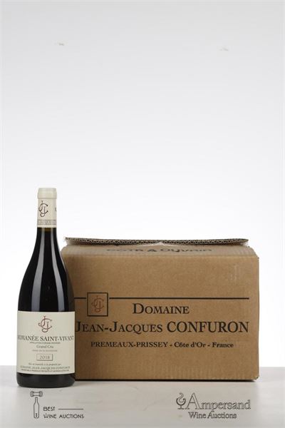 ROMANEE ST VIVANT 2018 - Jean Jacques Confuron - 6 Bottles - Oc 6