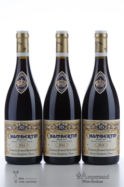 CHAMBERTIN 2016 - Armand Rousseau - 3 Bottles