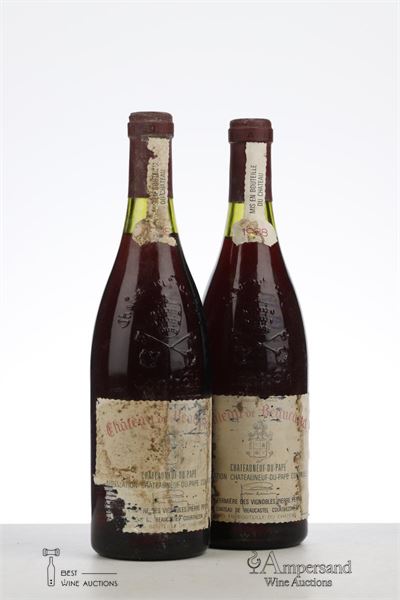 CHATEAUNEUF DU PAPE BEAUCASTEL 1988 - Beaucastel - 2 Bottles