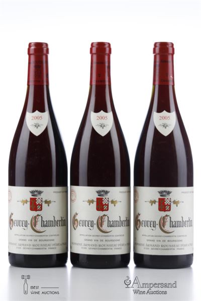 GEVREY CHAMBERTIN 2005 - Armand Rousseau - 3 Bottles