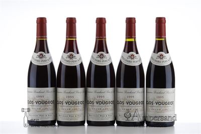CLOS VOUGEOT 1995 - Bouchard - 9 Bottles