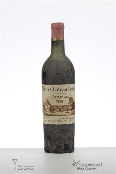 VIEUX CHATEAU CERTAN 1953 - Mc - 1 Bottle