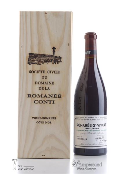 ROMANEE ST VIVANT 2013 - Domaine de la Romanee Conti - 1 Bottle - Owc 1