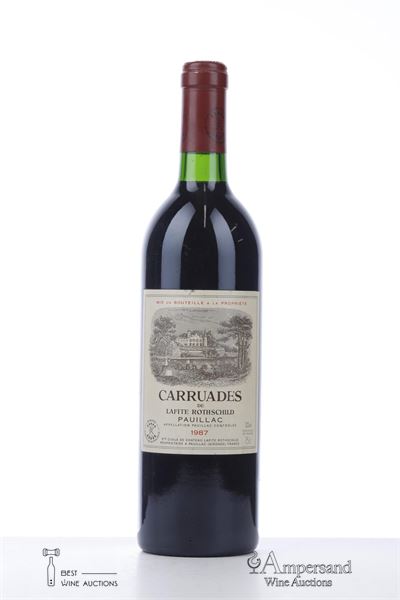 CARRUADES DE LAFITE ROTHSCHILD 1987 - Mc - 1 Bottle