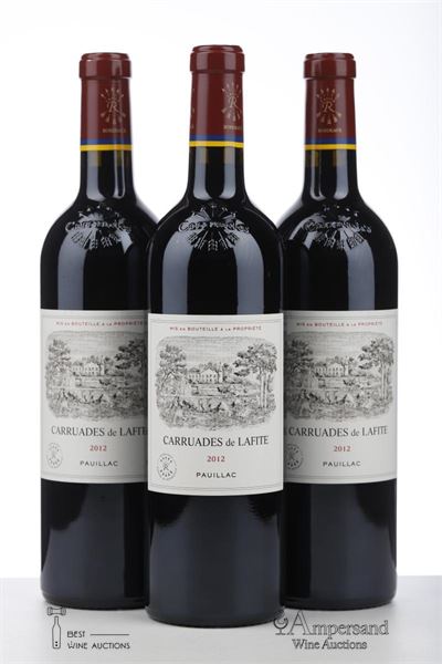 CARRUADES DE LAFITE ROTHSCHILD 2012 - Mc - 3 Bottles