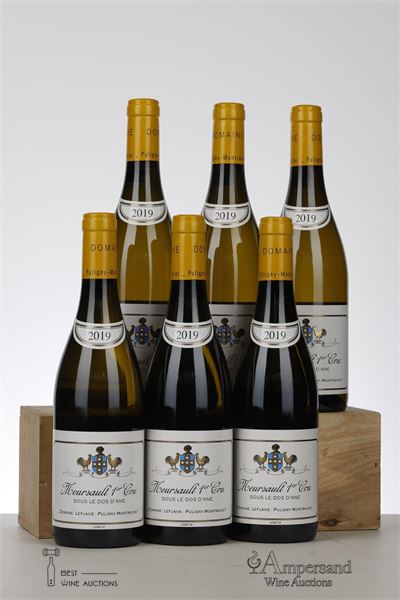 MEURSAULT SOUS LE DOS D'ANE 2019 - Domaine Leflaive - 6 Bottles