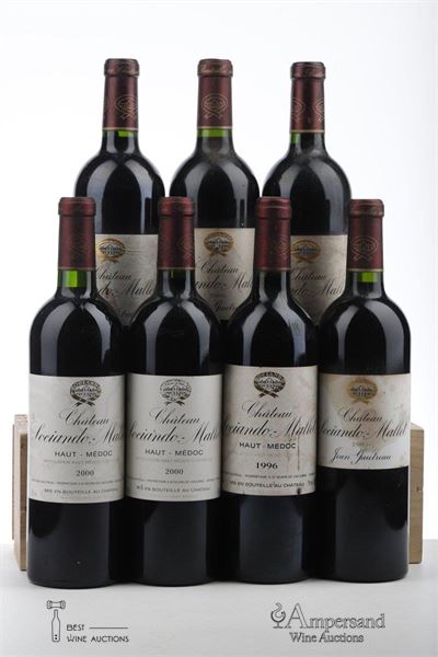 SOCIANDO MALLET 1*1996 + 2*2000 + 2*2003 + 2*2005  - Mc - 7 Bottles