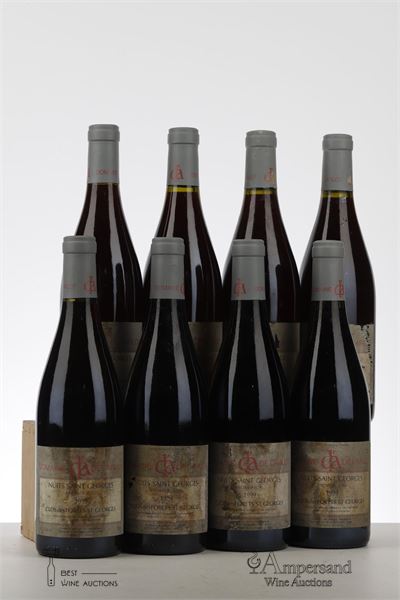 NUITS ST GEORGES CLOS DES FORETS ST GEORGES 1999 - Domaine de l'Arlot - 8 Bottles