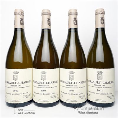 MEURSAULT CHARMES 2003 - Comtes Lafon - 4 Bottles