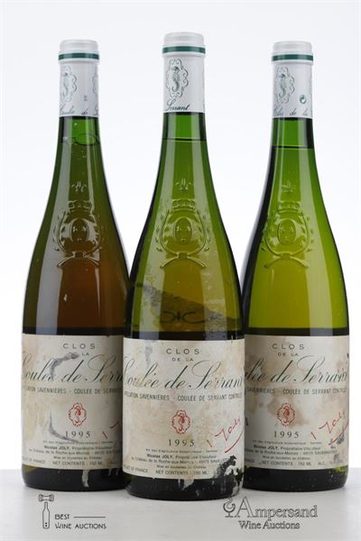 CLOS DE LA COULEE DE SERRANT 1995 - Nicolas Joly - 3 Bottles