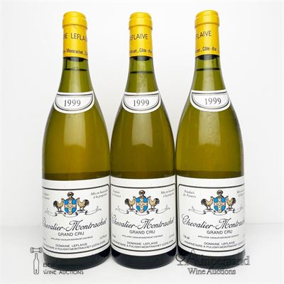 CHEVALIER MONTRACHET 1999 - Domaine Leflaive - 3 Bottles