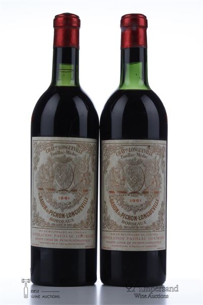 PICHON BARON 1961 - 2 Bottles