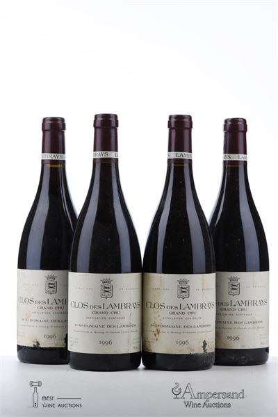 CLOS DES LAMBRAYS 1996 - Domaine des Lambrays - 4 Bottles