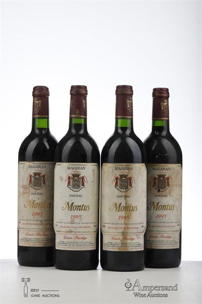 MONTUS CUVEE PRESTIGE 1995 - Mc - 4 Bottles