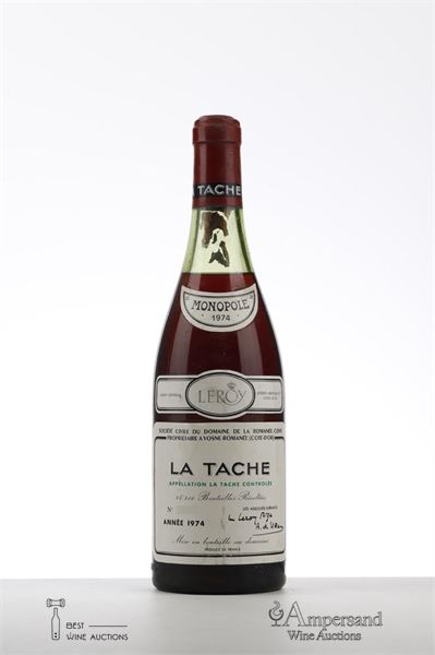 LA TACHE 1974 - Domaine de la Romanee Conti - 1 Bottle